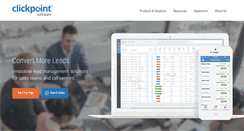 Desktop Screenshot of clickpointsoftware.com